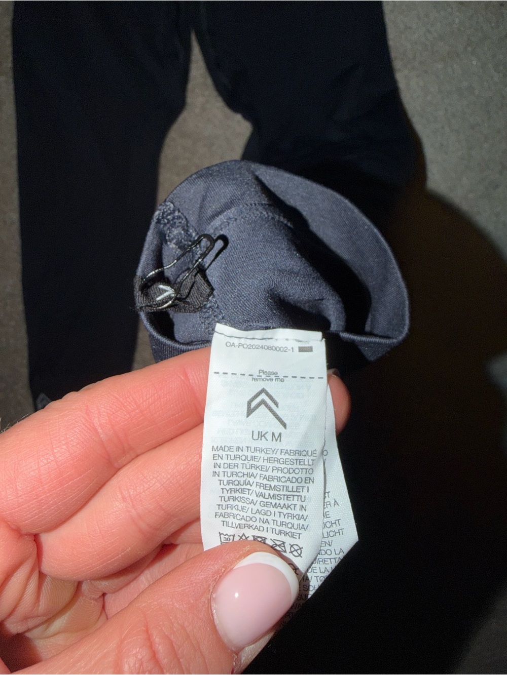 Oner Active Dark Grey High-Waist Leggings - Picture 3 of 4